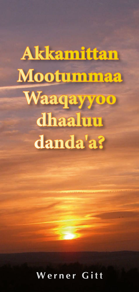 Oromo: Wie komme ich in den Himmel?