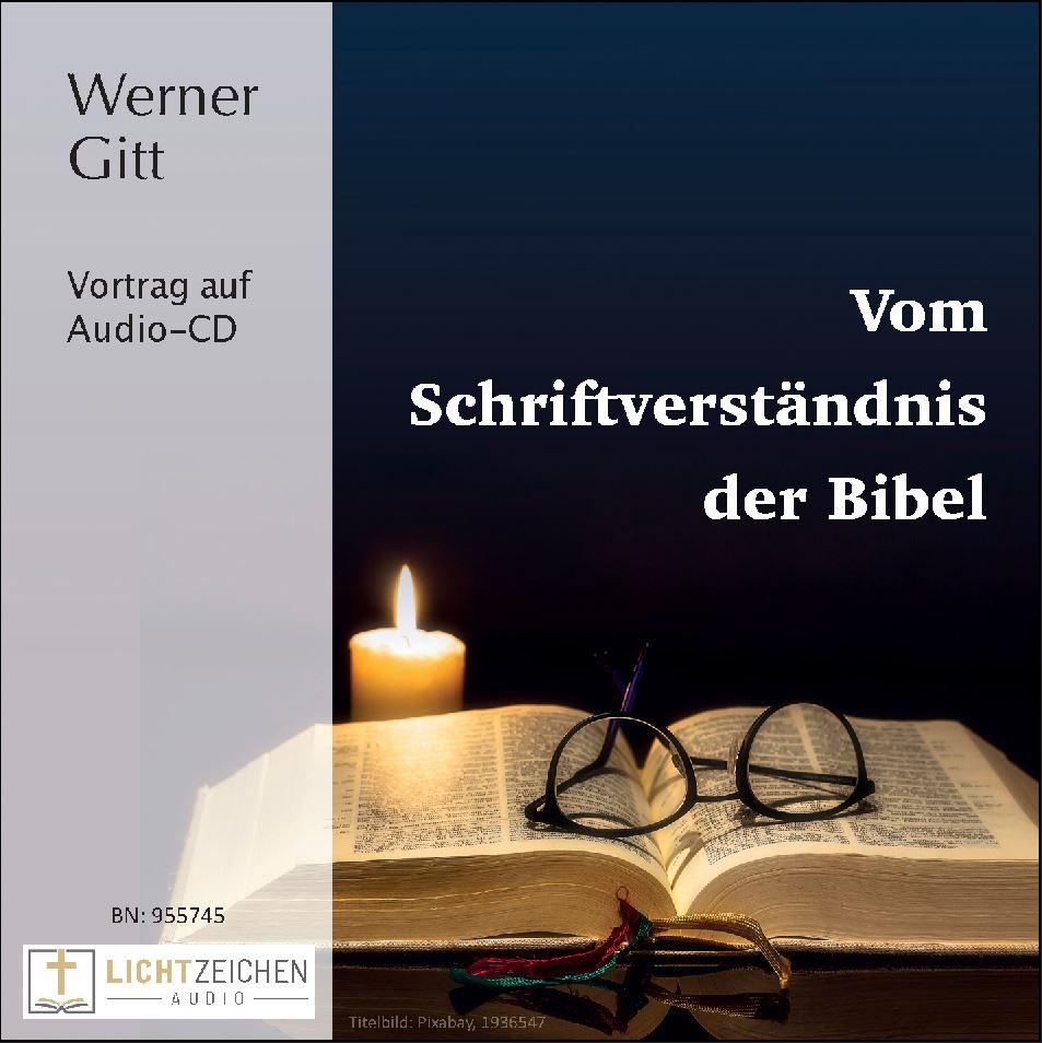 Vom Schriftverständnis der Bibel (Audio-CD)